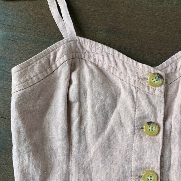 Wilfred Aritzia Button up dress blush pink - Picture 5 of 6